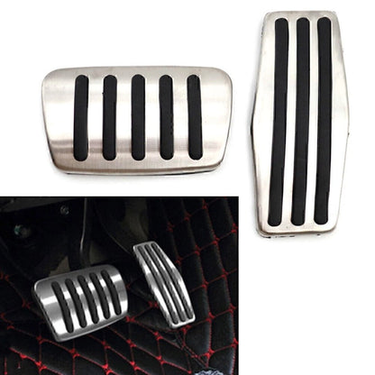 Car Foot Gas Brake Pedals Cover Kit For Chevrolet Malibu 2012-2016 2013 2014 15