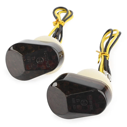 Turn Signal Light Amber LED Lamp Smoke Lens For Kawasaki Ninja ZX6R ZX7R ZX9R US
