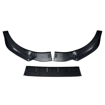 Glossy Black Front Bumper Splitter Lip Diffuser Spoiler For VW Golf MK8.5 24-25