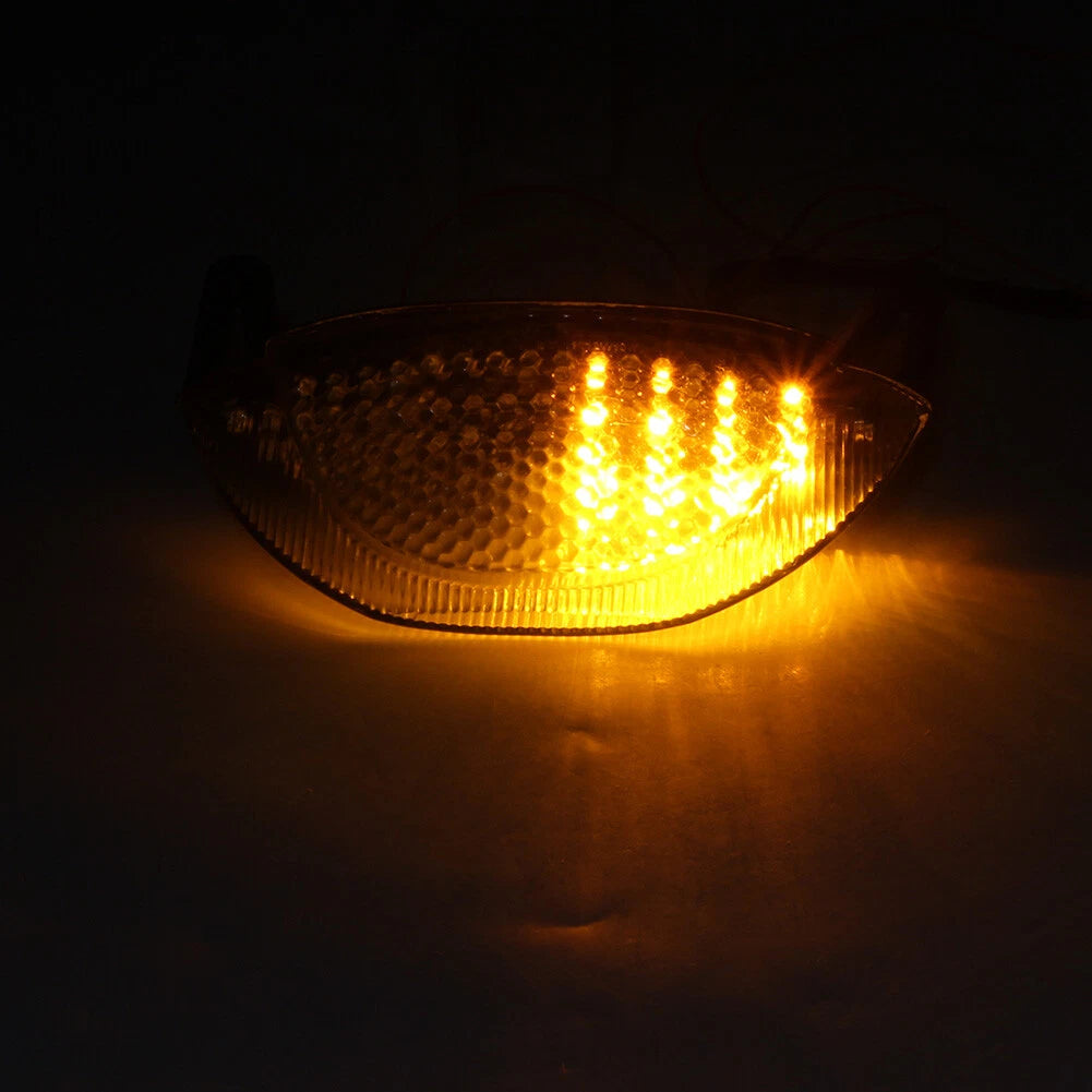 For Honda CBR600RR 2007-2012 LED Taillight Turn Signal Light Integrated Clear US