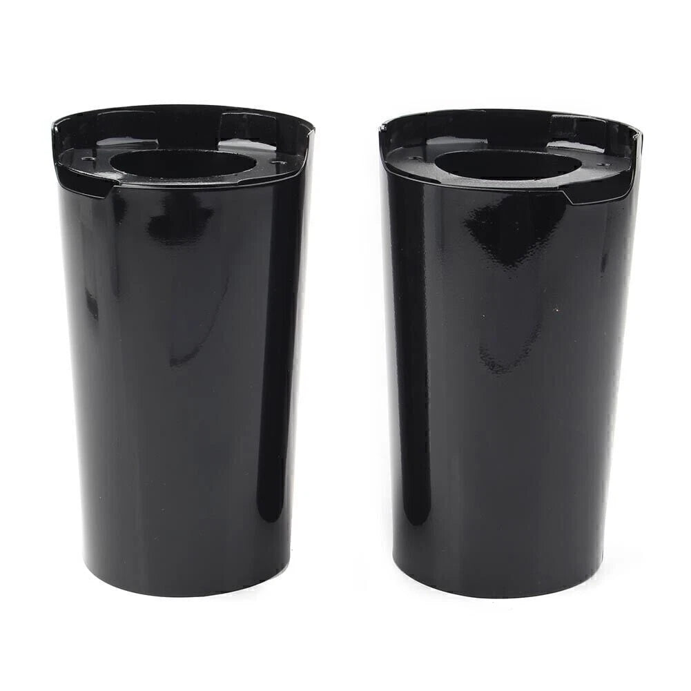 2x Fork Boot Slider Covers for Harley Touring Electra Street Tri Glide Black US