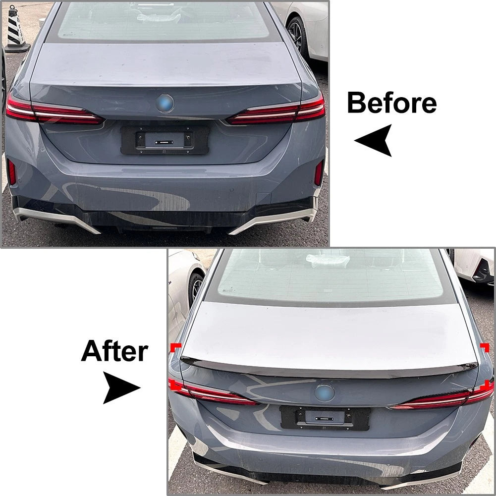 1x Rear Trunk Spoiler Wing Lip For BMW 5 Series I5 G60 525i 530i M60 2024+