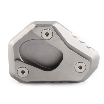 Side Kickstand Stand Extension Plate Pad For Kawasaki Z900 Z900RS 2017-23 Black