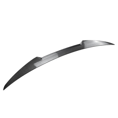 Rear Trunk Spoiler Wing Lip For BMW 5 Series E60 Sedan 2004-2010 Carbon Look