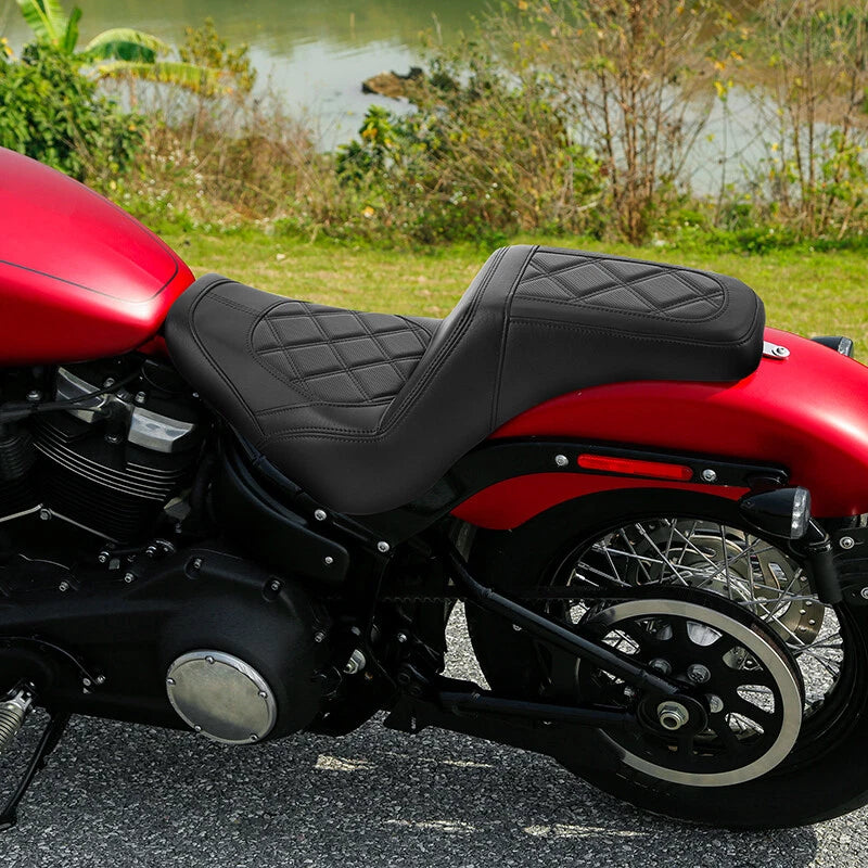 Driver Passenger Seat Fit For Harley Softail Street Bob FXBB Standard 2018-23 22