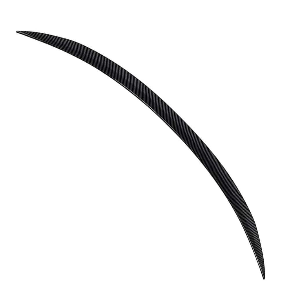 Rear Trunk Lip Spoiler For Mercedes Benz CLS Class C257 19-22 Carbon Fiber Black