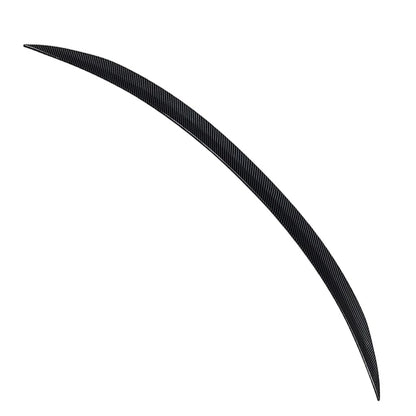 Rear Trunk Lip Spoiler For Mercedes Benz CLS Class C257 19-22 Carbon Fiber Black