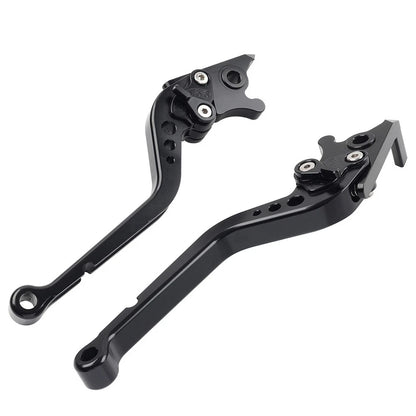 CNC Adjustable Long Brake Clutch Levers For Yamaha R1 R1M R1S 2015-2021 Black