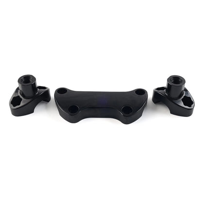 1.7 Handlebar Risers Top Clamp For Harley Dyna Softail Street Bob Sportster