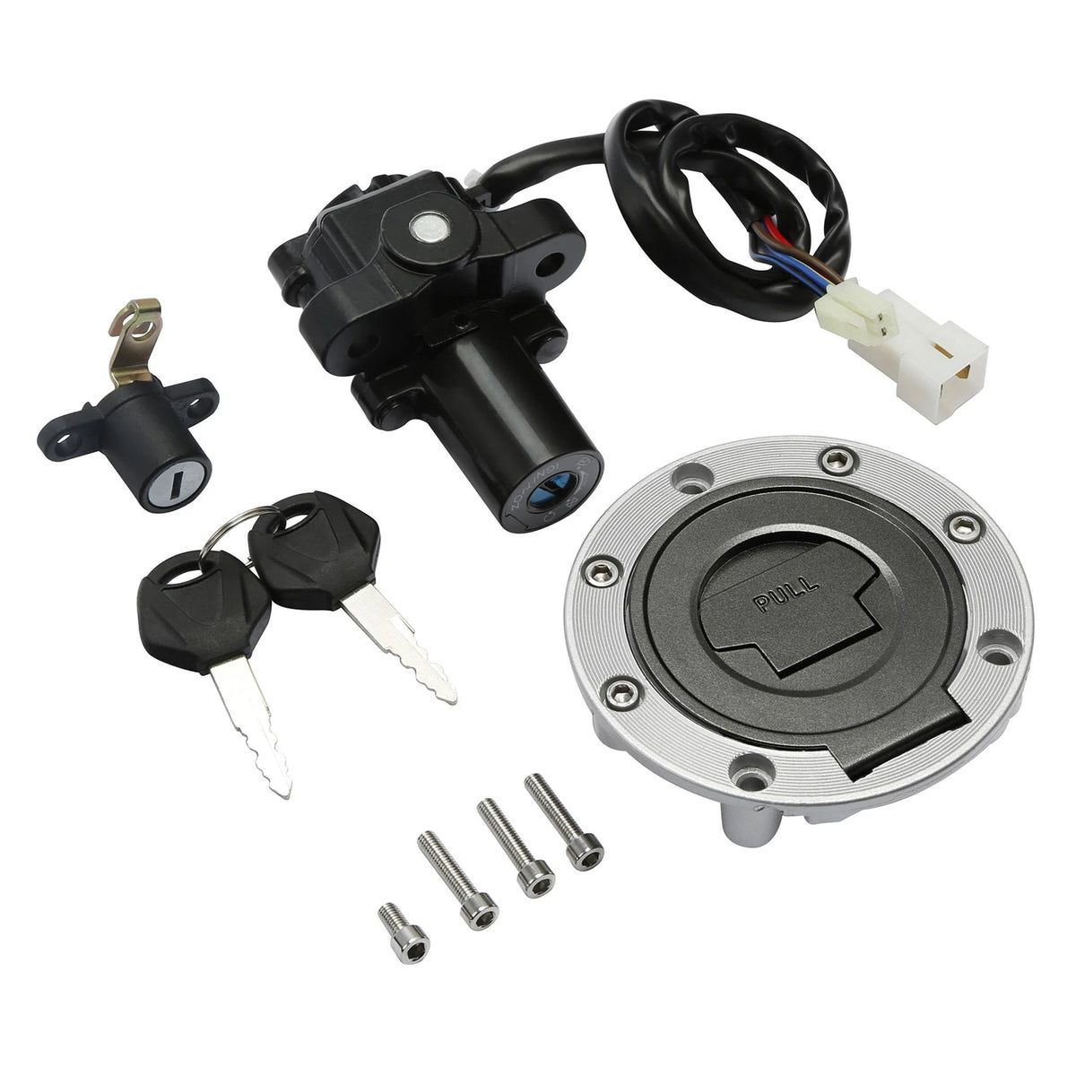 Fuel Gas Ignition Switch Key Seat Lock Fit For Yamaha MT03 06-12 MT09 13-16