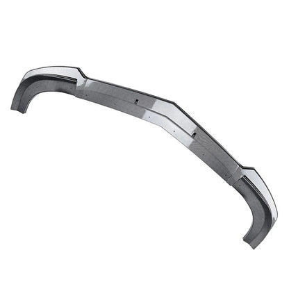 Carbon Look Front Bumper Spoiler Lip For Benz C Class W204 C63 Sedan 11-14