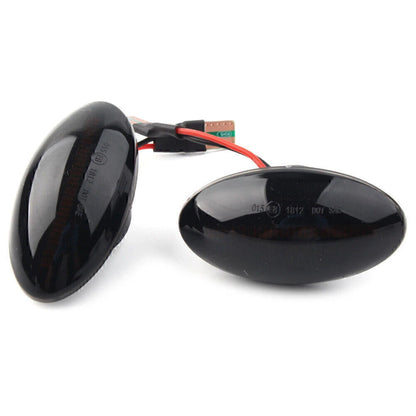 LED Sequential Dynamic Side Marker Turn Signal Light Fit Mini Cooper R50 R52 R53