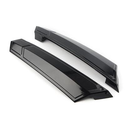 Pairs Black Saddlebag Hinge Covers For Victory Cross Country 2010-17 Hard-Ball