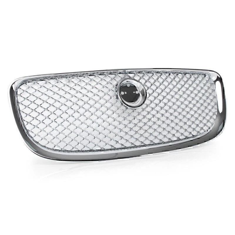 1 Pcs  ABS Chrome Front Upper Car Grille Mesh Grill Fit Jaguar XJ 2010-2015
