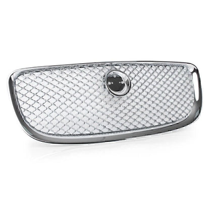 1 Pcs  ABS Chrome Front Upper Car Grille Mesh Grill Fit Jaguar XJ 2010-2015