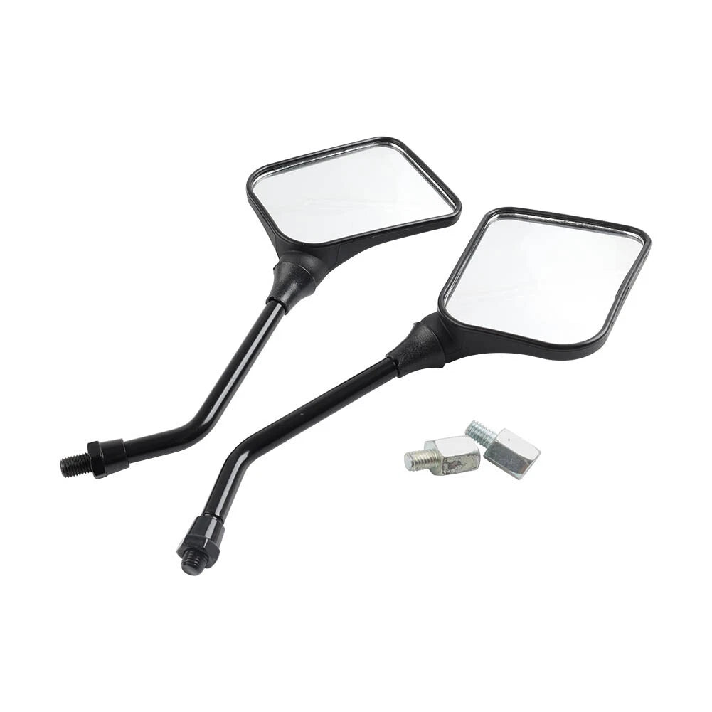 Rearview Side Mirrors Black For Suzuki Vinson 500 King Quad 300/400/500/750 ATV