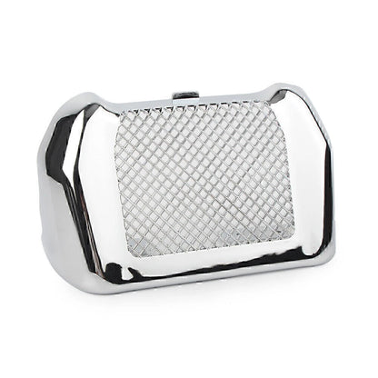 1 Pcs  Chrome Oil Cooler Outer Cover For Harley Street Glide FLHX 2017-2018