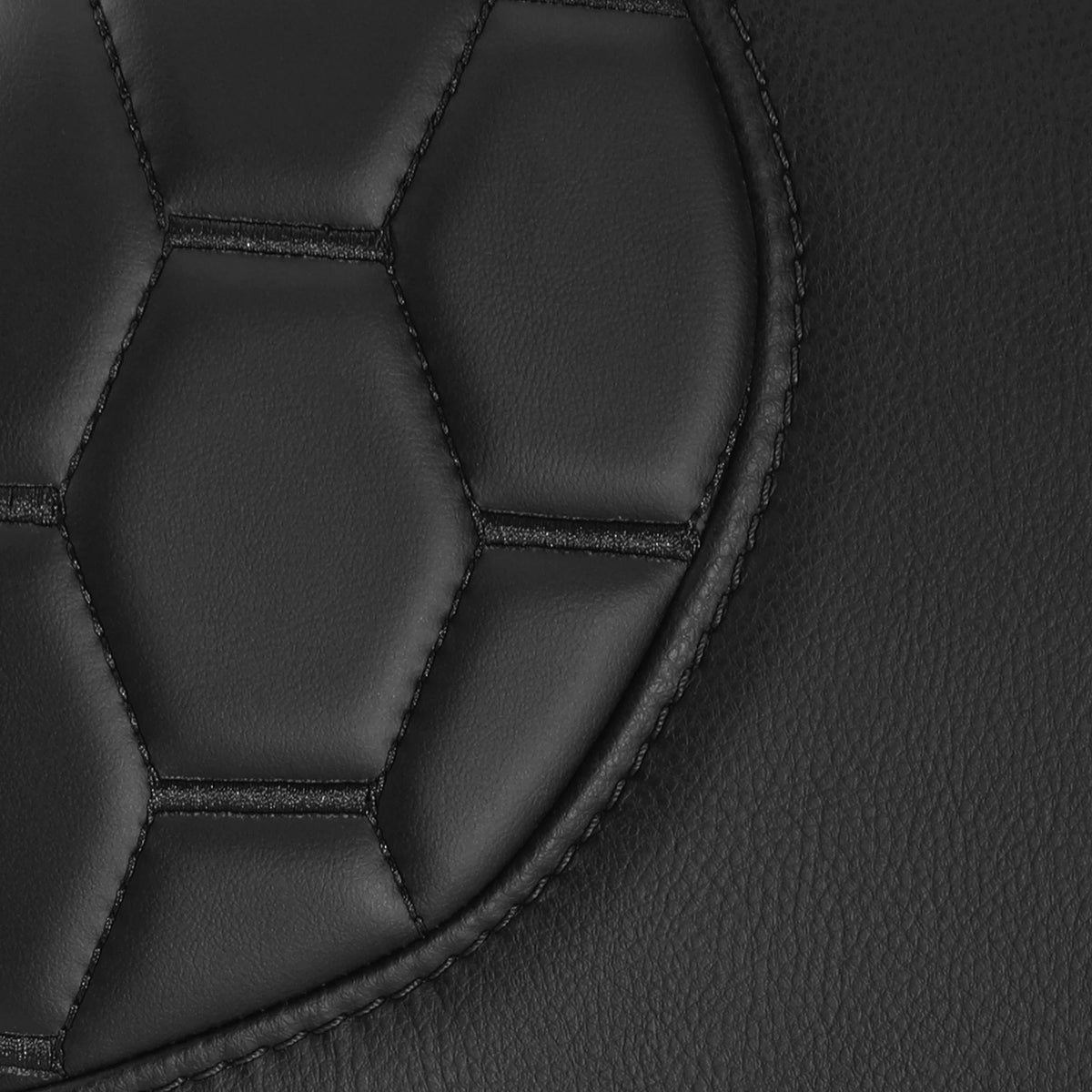 Black Front Rider Driver Backrest Pad Fit For Harley Street Road Glide 09-23 22