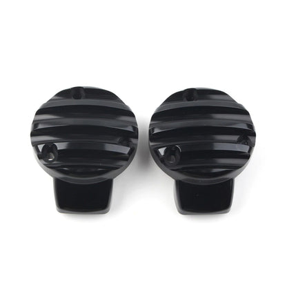 2 Pcs Throttle Covers Throttle Body Covers Kit Black Fit For Bobber 2017-2020