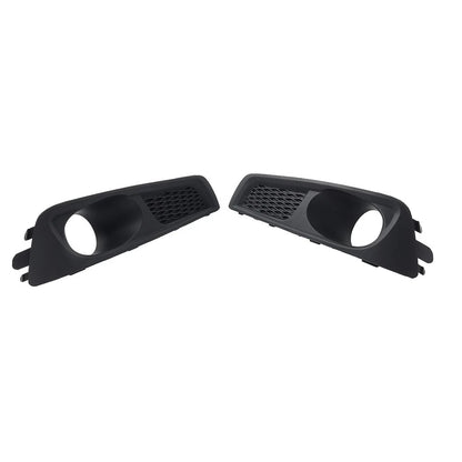 2pcs Front Bumper Fog Light Bezel Cover Black For Subaru Legacy 2010-2012