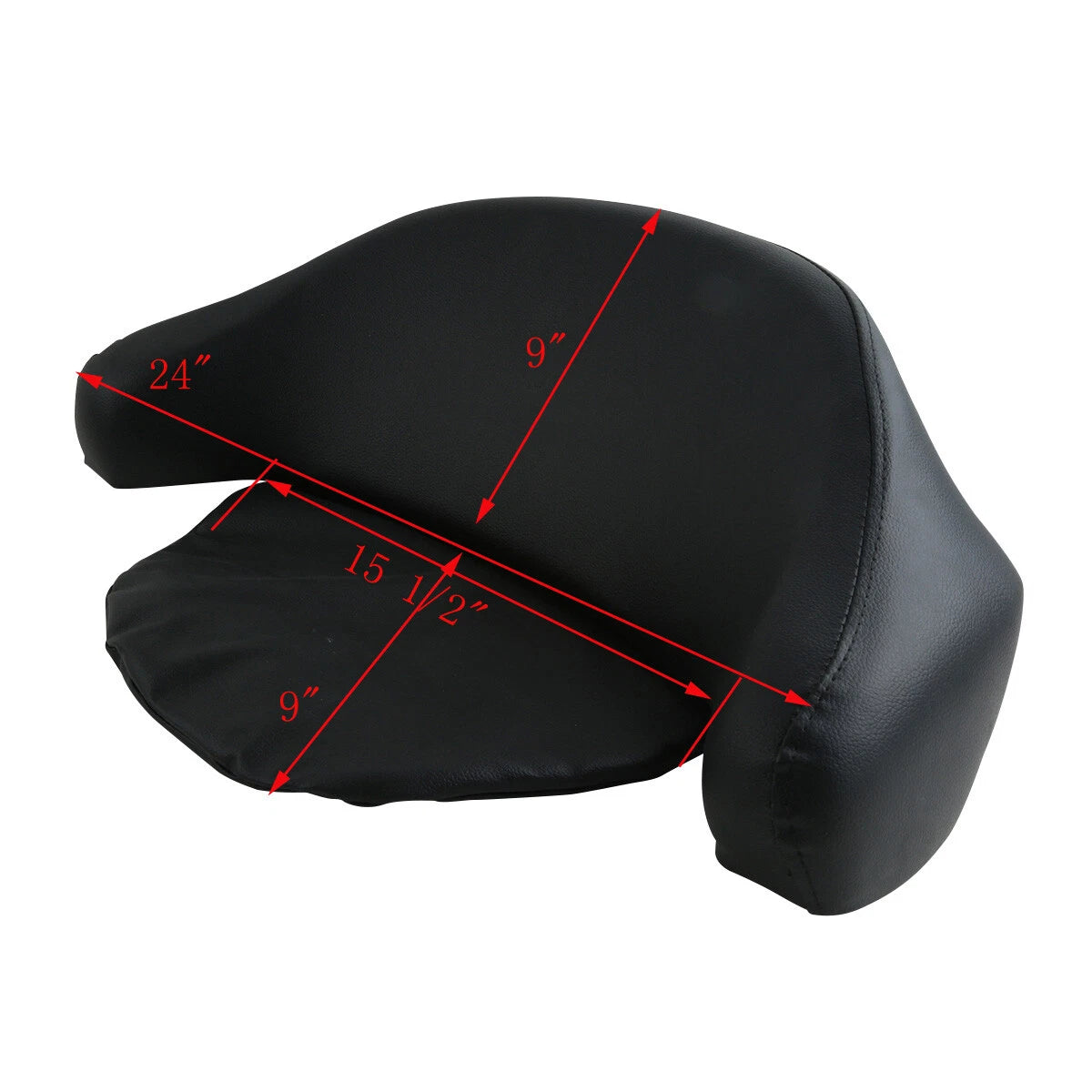 Razor Trunk W/ Pad Mount Rack Fit For Harley Electra Road Glide 2009-2013