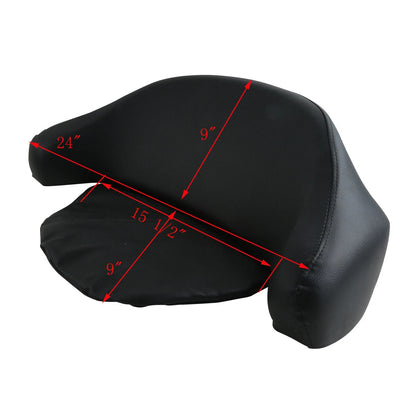 Razor Trunk W/ Pad Mount Rack Fit For Harley Electra Road Glide 2009-2013