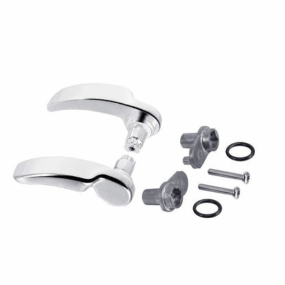 Zinc Allloy Saddlebag Lid Lifter Fit For Harley Electra Road Glide 14-23 Chrome
