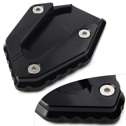 Kickstand Side Stand Enlarger Foot Plate Fit For Yamaha MT 07 FZ 07 2014-21 Blk