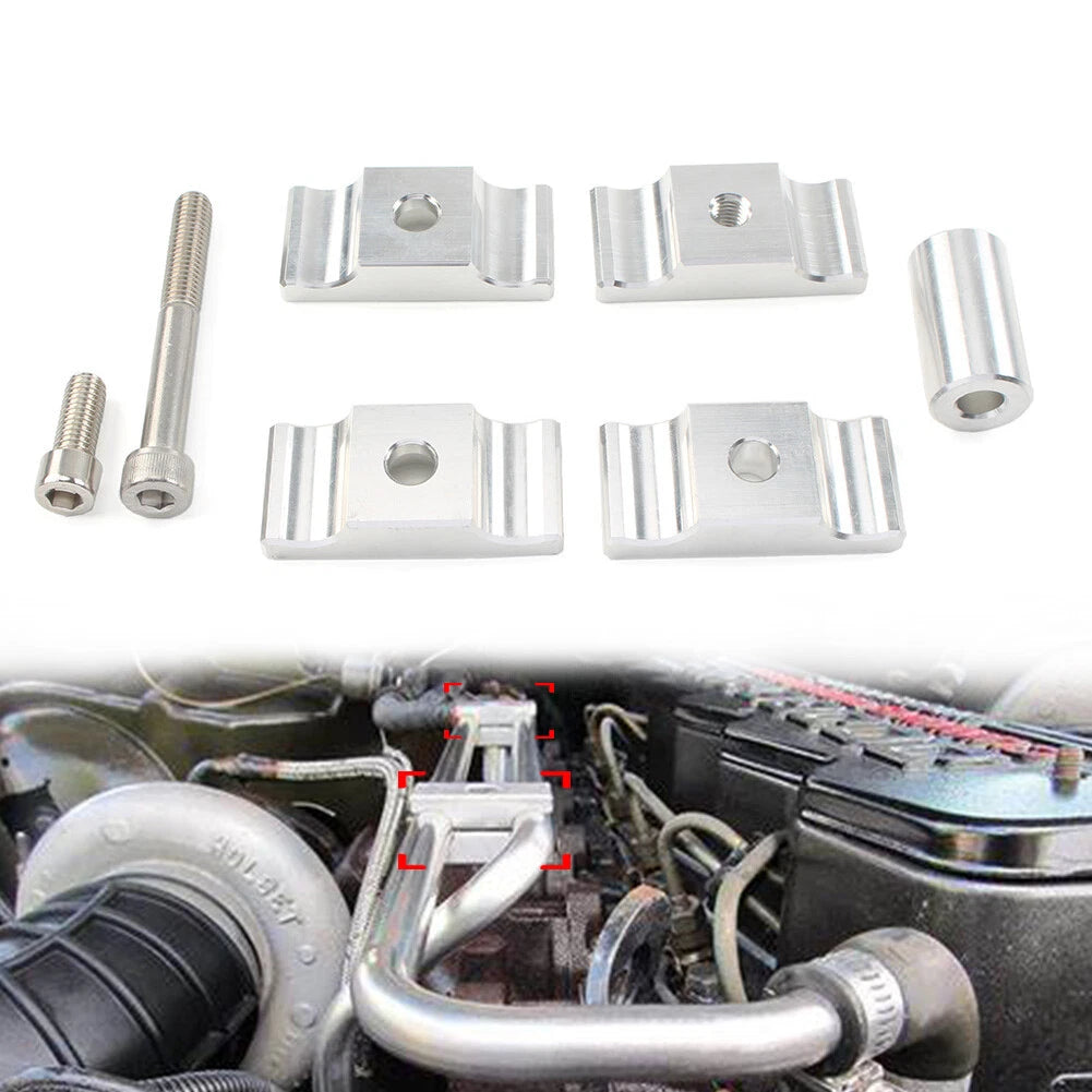Heater Line Aluminum Clamps For Dodge 1989-1998 Vehicles With 12V Engine