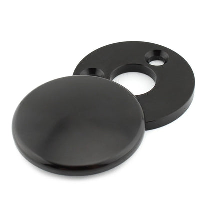 Black Motorcycle Fork Lock Cover Aluminum Alloy Fit for Harley Road King 1994-up