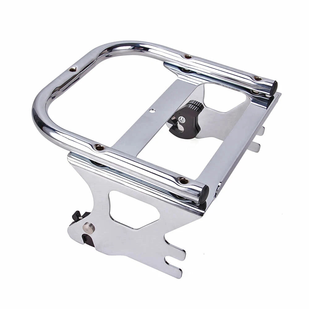 Chrome Two-up Tour Pack Mounting Luggage Rack For Harley 97-08 Touring Road King