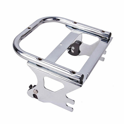 Chrome Two-up Tour Pack Mounting Luggage Rack For Harley 97-08 Touring Road King