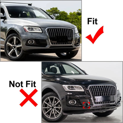 1PCS Front Bumper Fog Light Grill Grille Cover Trim Left For Audi Q5 2013-2017