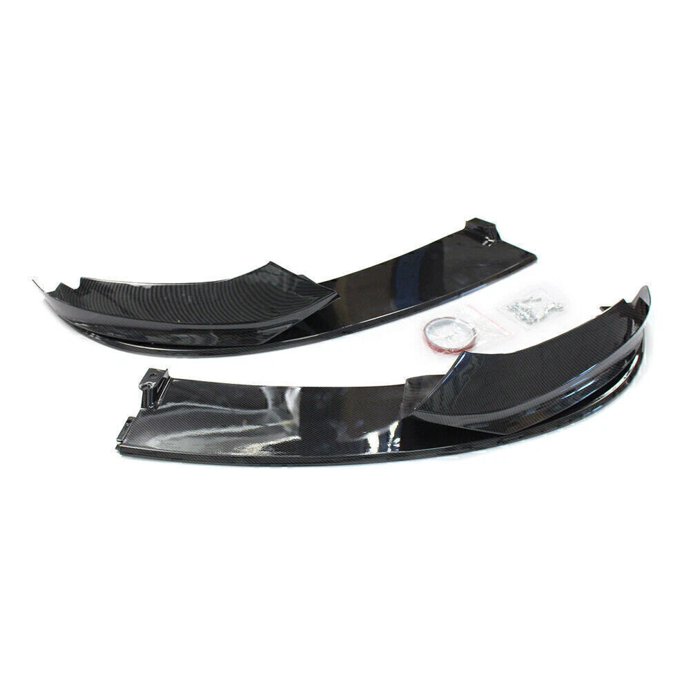 Front Bumper Lip Carbon Fiber Fit for BMW F32 F33 F36 4 Series M Sport 2014-20