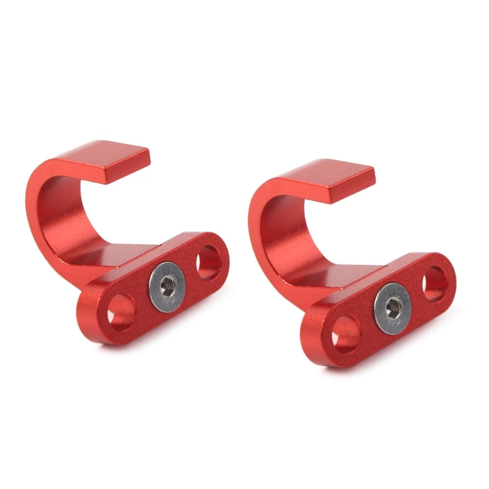 2x Rear Brake Hose Clamp Guide Red For Yamaha YZ125 250 YZ250F YZ450F YZ85 03-22
