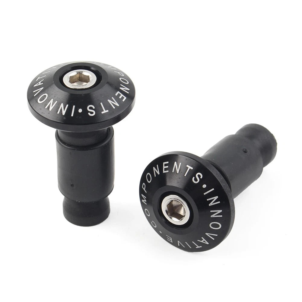 CNC 7/8'' Handle Bar End Weights Handlebar Grips Cap Plugs Motor Dirt Bike Black