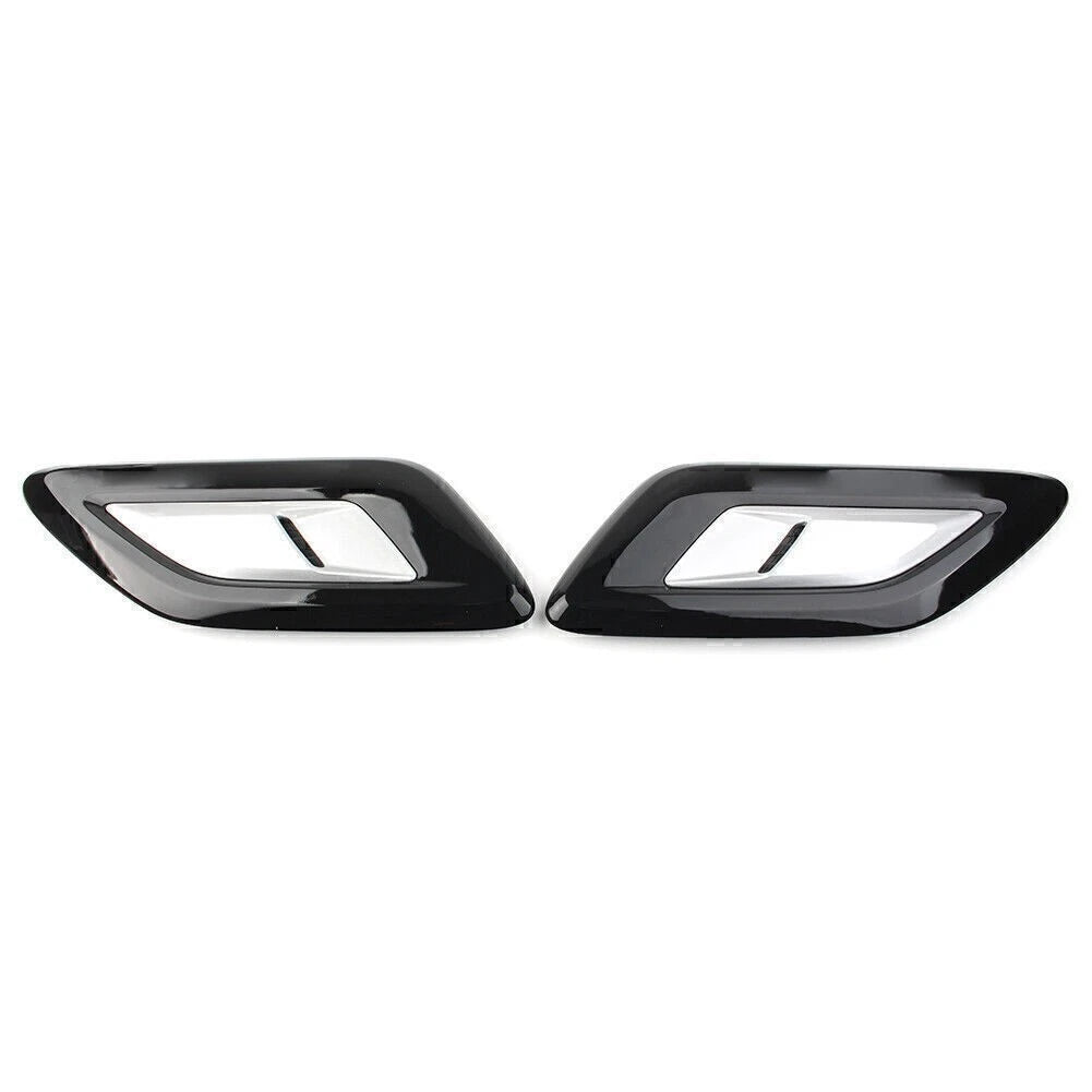 2x Front Hood Air Inlet Vent Grille Cover Trim For Land Rover Range Rover Sport