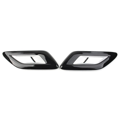 2x Front Hood Air Inlet Vent Grille Cover Trim For Land Rover Range Rover Sport