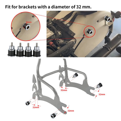 Backrest Pad Sissy Bar Luggage Rack For Indian Chieftain 14-25 Challenger 21-25