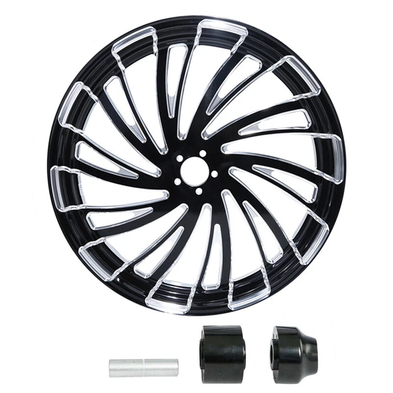 18"x3.5" Front Wheel Rim Wheel &Single Hub For Harley Street Road Glide 1997-21