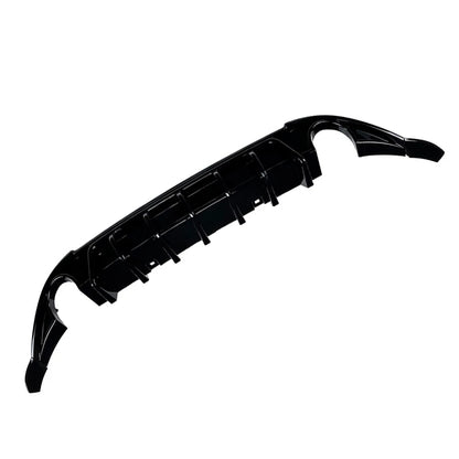 Rear Bumper Protector Spoiler Lip For VW Golf 7 Standard GTD 2014-2017 Black