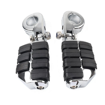 1-1/4" Highway Bar Footpeg Foot Pegs Mount For Harley Touring Road Street Glide