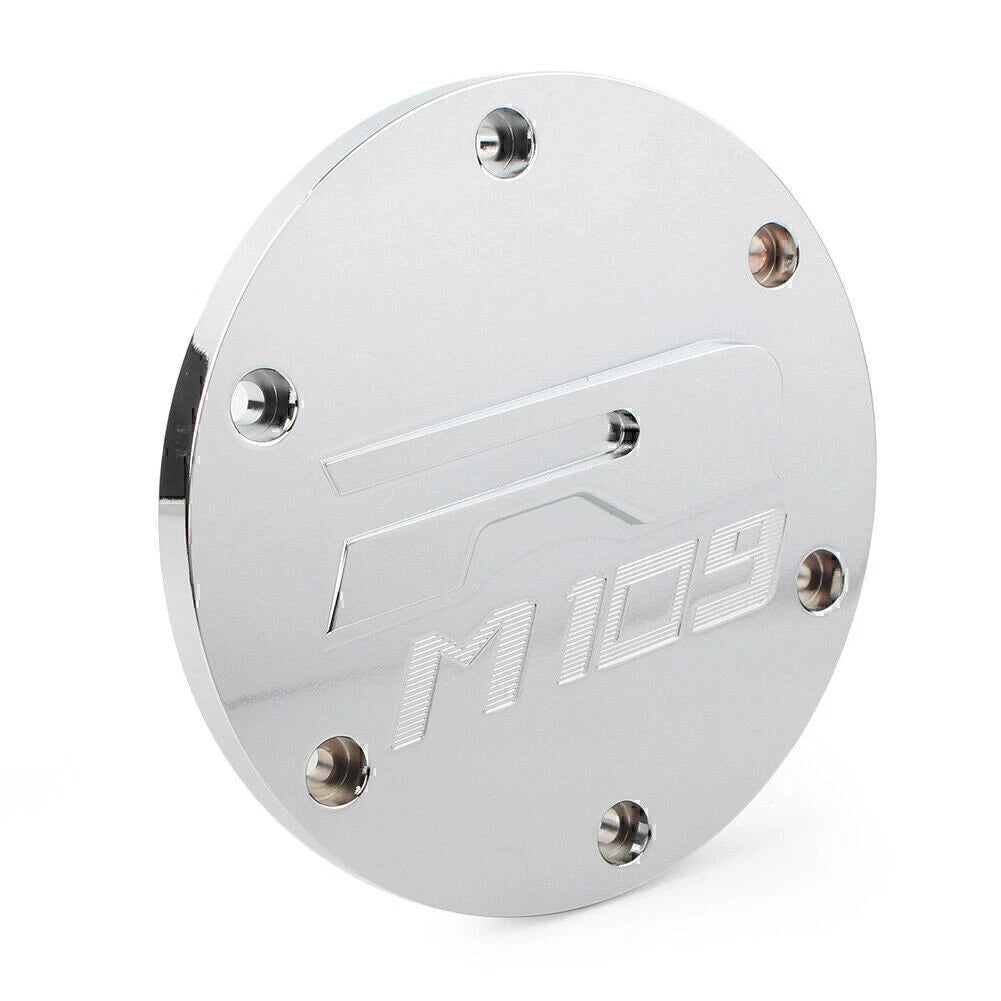 Derby Side Cover Cap For Suzuki Boulevard M109R 2006-2018 Motorcycle Chrome US