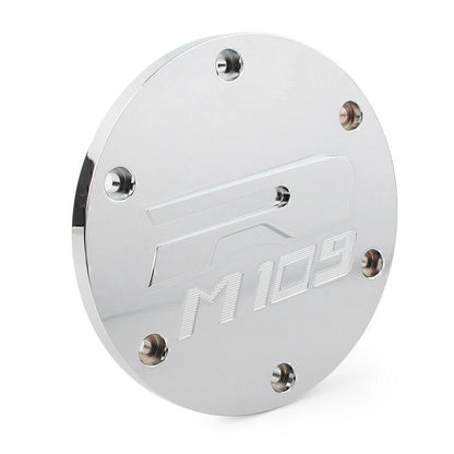 Derby Side Cover Cap For Suzuki Boulevard M109R 2006-2018 Motorcycle Chrome US