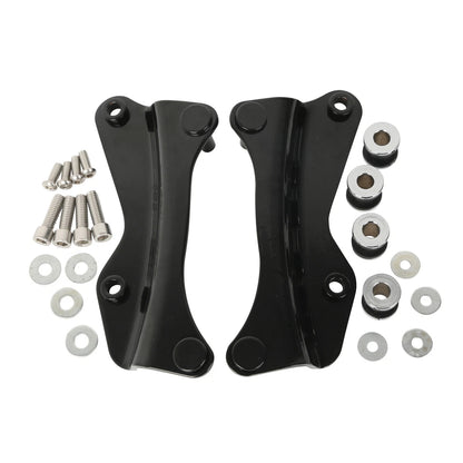 Chopped Trunk Pad Rack Docking Kit Fit For Harley Electra Glide 14-25