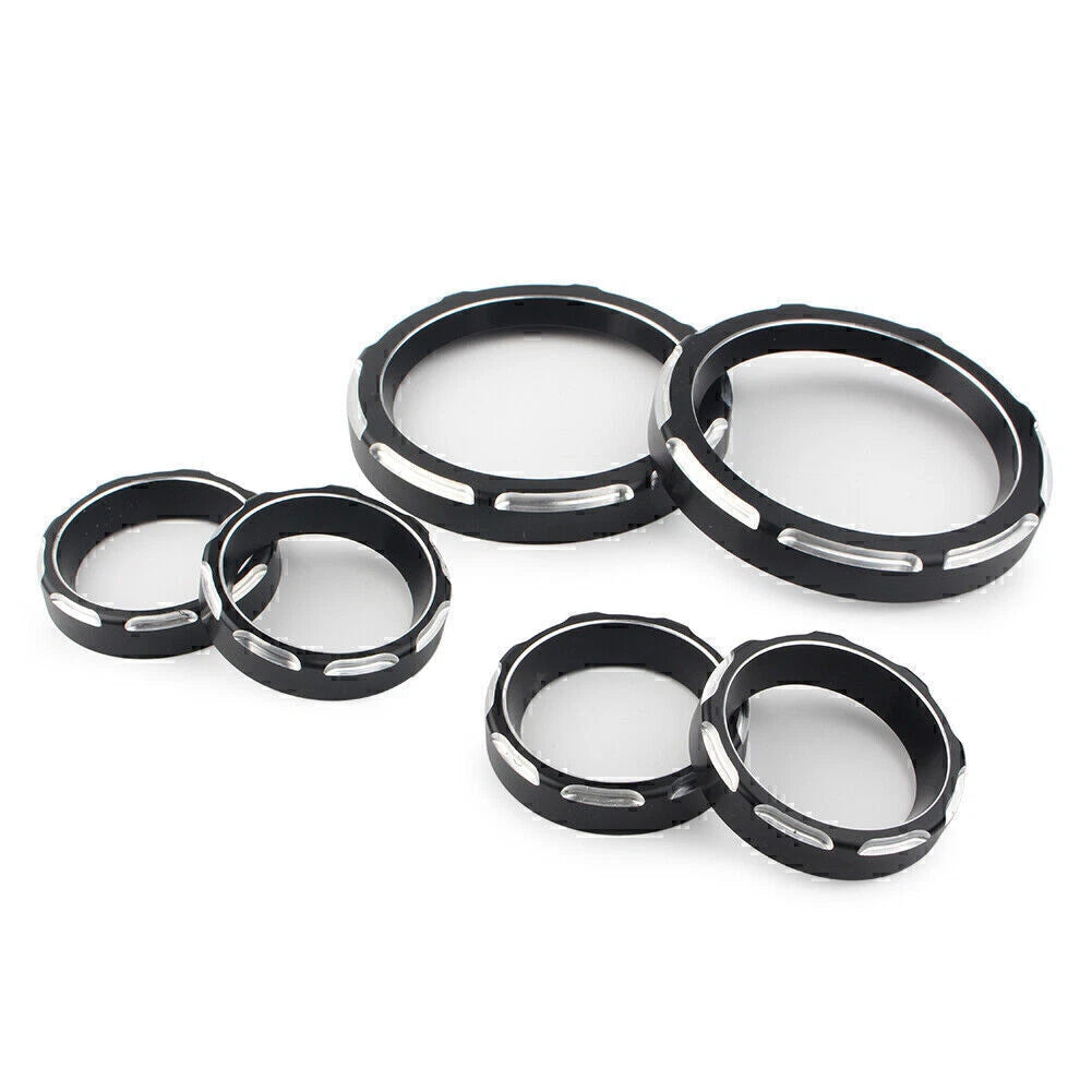 Cut Speedometer Board Burst Gauge Bezel CNC For Harley Touring FLHT FLHX 96 - 13