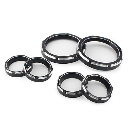 Cut Speedometer Board Burst Gauge Bezel CNC For Harley Touring FLHT FLHX 96 - 13