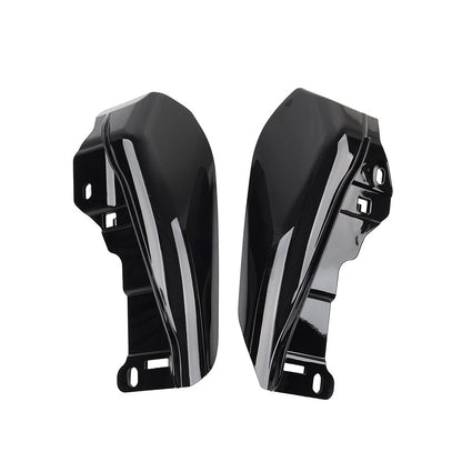 Black Mid-Frame Air Deflector Heat Shield For Harley CVO Road Street Glide 23-24