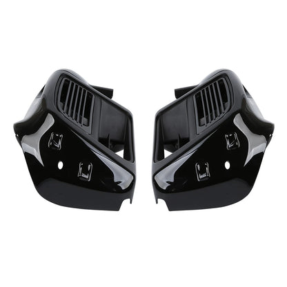 Lower Vented Fairings Water-Cooled Engine Guard For Harley Road Glide King 14-24