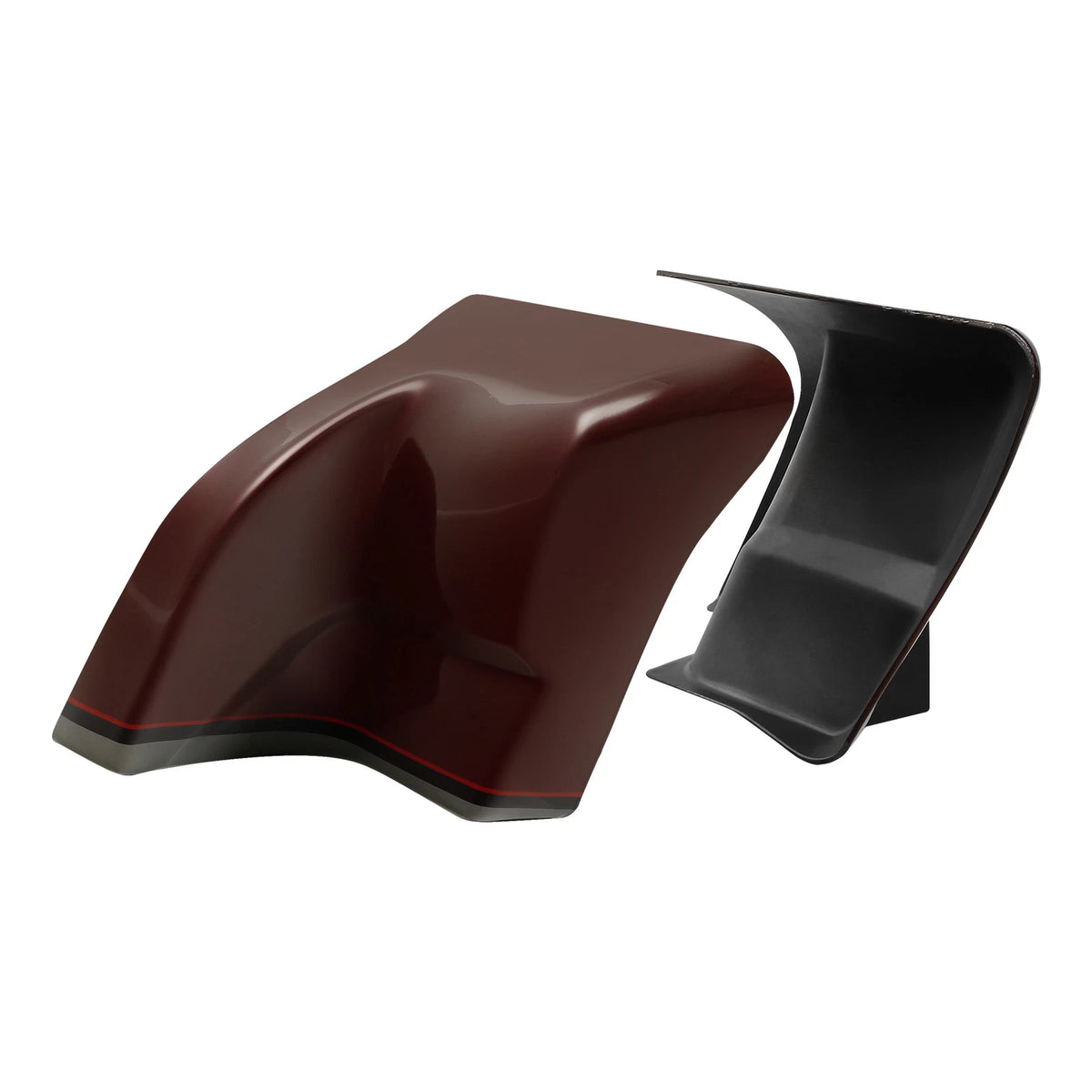 Stretched Side Covers Fit For Harley Street Glide 14-Up Black Forest & Wineberry
